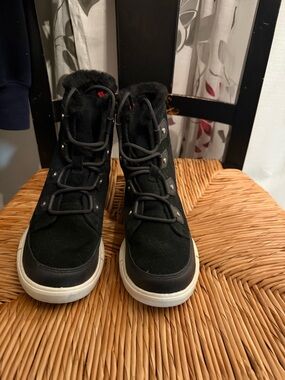 Sorel Black Women's Winter Rain Boots